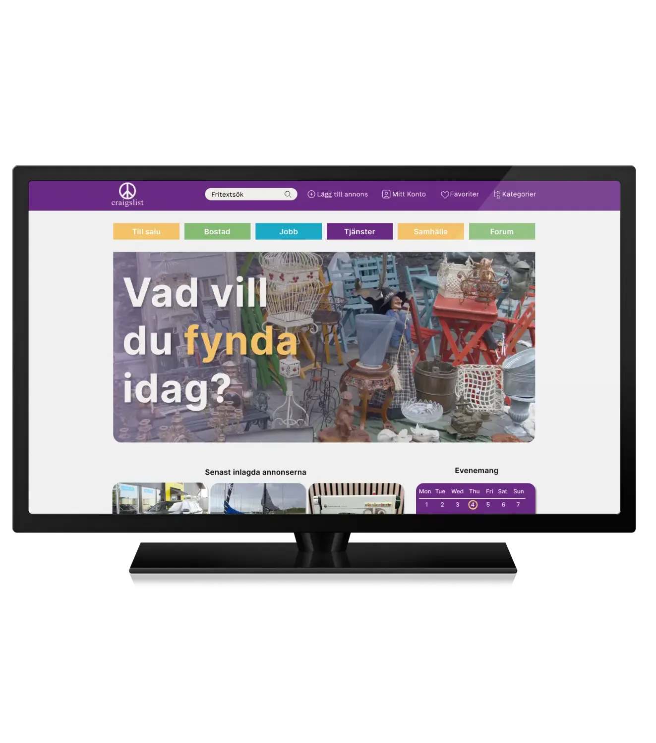 website desktop