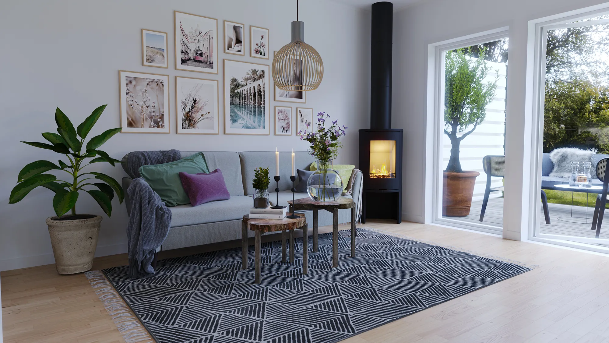 3D interior